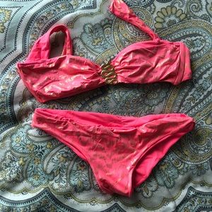 Pink bikini. Colombian brand